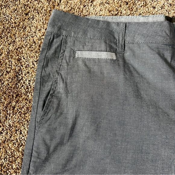 Linksoul Mens Gray Chino Flat Front Golf Shorts Size 38 - Picture 4 of 6